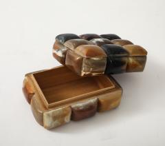 M Cushion Horn Keepsake Box - 4292461