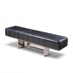 M F Harty MF Harty for Stow Davis Tomorrow Mid Century Ebonized Walnut Chrome Credenza - 4819458