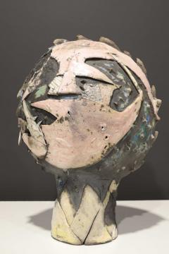 M Large Signed Abstract Ceramic Sculpture - 2489535
