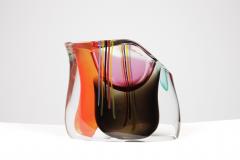 M Tosso M Tosso Murano Glass Vase Signed - 447896