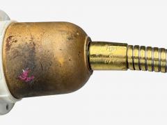 M llers Armatur Eskilstuna Floor Lamp Lacquered Metal Teak Sweden 1950s - 4450184