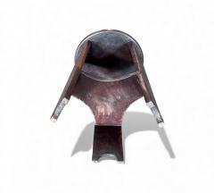 M veis Cimo Brazilian Mid Century Three Legged Round Stool in Hardwood Cimo - 4423649