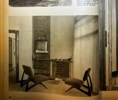 M veis Cimo Brazilian Modern Lounge Chair in hardwood by Moveis Cimo Brazil 1950s - 3344470