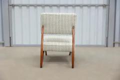 M veis Cimo Brazilian Modern Lounge Chair in hardwood by Moveis Cimo Brazil 1950s - 3344525