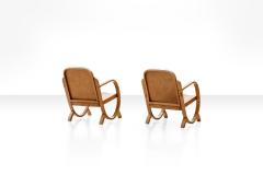 M veis Gerdau Pair of Gerdau Armchairs in Caviuna Wood Brazil 1930s - 1038277