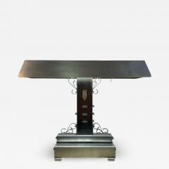 MAGNIFICIENT UNIQUE ALUMINUM ART DECO EXECUTIVE DESK LAMP - 2163177