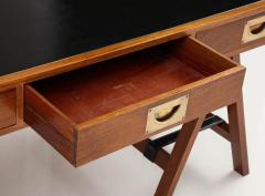 MAHOGANY 1950S CAMPAIGN DESK - 2820491