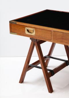 MAHOGANY 1950S CAMPAIGN DESK - 2820493