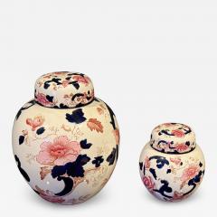 MASONS MANDALAY FLORAL PATTERN GINGER JARS - 4491065