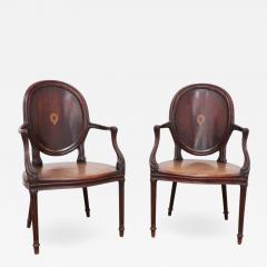 MAYHEW AND INCE PAIR OF CHAIRS ENGLISH CIRCA 1780 - 2155473