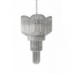 MCM D c Inspired Murano Glass Sputnik Chandelier Quadriedro Spyral Design  - 4567269