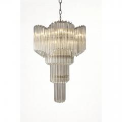 MCM D c Inspired Murano Glass Sputnik Chandelier Quadriedro Spyral Design  - 4567270