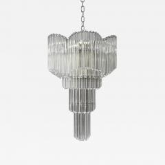 MCM D c Inspired Murano Glass Sputnik Chandelier Quadriedro Spyral Design  - 4569902