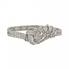 MELLERIO FRENCH PLATINUM DIAMOND BRACELET - 1829273