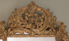 MID 18TH CENTURY GILTWOOD MIRROR - 3710782