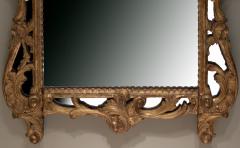 MID 18TH CENTURY GILTWOOD MIRROR - 4466128