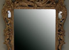 MID 18TH CENTURY GILTWOOD MIRROR - 4466131