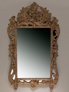 MID 18TH CENTURY GILTWOOD MIRROR - 4466234