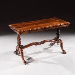 MID 19TH CENTURY SHAPED ROSEWOOD COFFEE TABLE - 1858851