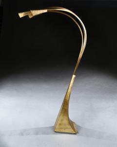 MID 20TH CENTURY ITALIAN BRASS THREE ARM FLOOR LAMP 1960 - 3077892