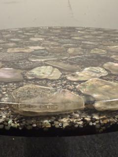 MID CENTURY ABALONE SPECIMEN TABLE - 4283024