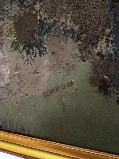 MID CENTURY ABSTRACT EXPRESSIONIST PAINTING - 4654961