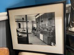 MID CENTURY BLACK AND WHITE NAKASHIMA INTERIOR PHOTOGRAPH - 3338321