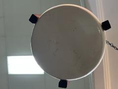 MID CENTURY CERAMIC CONCHA PENDANT CHANDELIER - 3048859