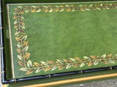 MID CENTURY CHINOISERIE BAMBOO X BASE TRAY COFFEE TABLE - 4273737