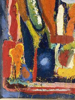 MID CENTURY COLORFUL ABSTRACT PAINTING - 3328756