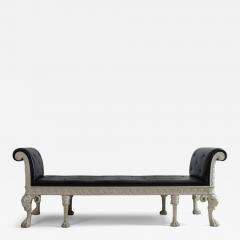 MID CENTURY COPY OF THE 18TH CENTURY ADAM DESIGNED BENCH FOR THE ENTRANCE HALL - 4491165