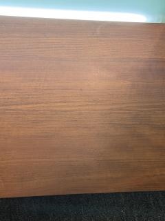 MID CENTURY DANISH MODERN TEAK AND FROSTED GLASS ILLUMINATED TABLES - 4285727