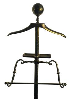 MID CENTURY ITALIAN BRASS CLOTHING VALET - 4593087