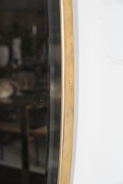MID CENTURY ITALIAN MODERN BEVELLED MIRROR WITH BRASS FRAME - 1752460