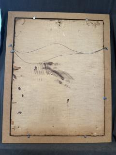 MID CENTURY MODERNIST COPPER STRING ART SAILBOAT WALL SCULPTURE - 4281352
