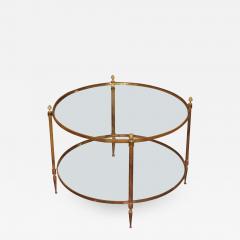 MID CENTURY ROUND COCKTAIL TABLE - 800456