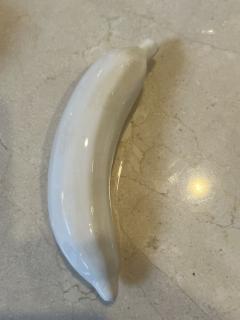 MID CENTURY SUITE OF NINE ITALIAN BLANC DE CHINE CERAMIC FRUIT - 3745574