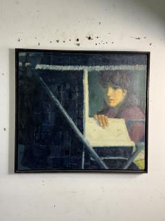 MID CENTURY WOMAN PAINTING - 4278822