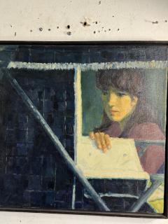 MID CENTURY WOMAN PAINTING - 4278834