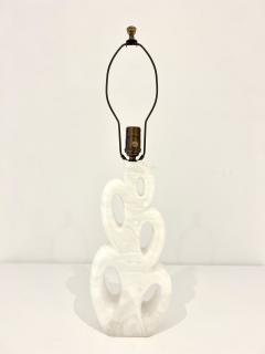 MIDCENTURY ALABASTER TABLE LAMP - 3817278