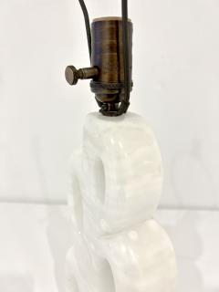 MIDCENTURY ALABASTER TABLE LAMP - 3817279