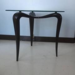 MIDCENTURY SCULPTURAL ITALIAN SIDE TABLE - 597821