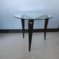 MIDCENTURY SCULPTURAL ITALIAN SIDE TABLE - 597823