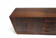 MId century Danish Rosewood Bifold Low Sideboard - 3296707