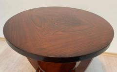 ML Guyot Round Art Deco Side Table Palisander Signed French Polish France circa 1925 - 1488066