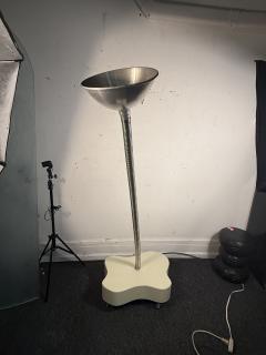 MODERN BIOMORPHIC WOOD AND METAL FLOOR SCULPTURE ON WHEELS BY NYC ARTIST - 4283068