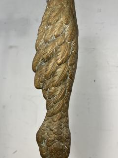 MODERN BRONZE OSTRICH LEG LAMP - 3301114