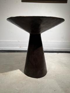 MODERN BRUTALIST SCULPTURAL BRONZE PATINATED TABLE - 2811198