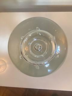 MODERN MURANO GLASS CLEAR SPHERE - 2440886
