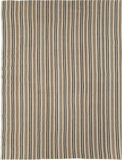 MODERN PERSIAN FLATWEAVE KILIM LARGE ROOM SIZE CARPET - 2430991